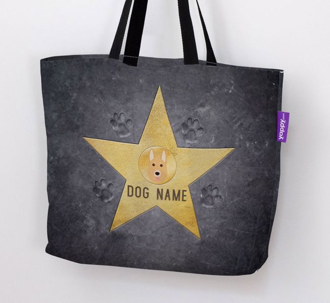 Personalized {dogsName} 'Star of Fame' Canvas Bag